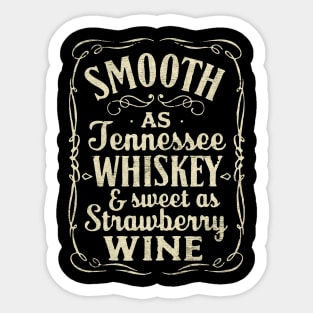 smooth wine Sticker